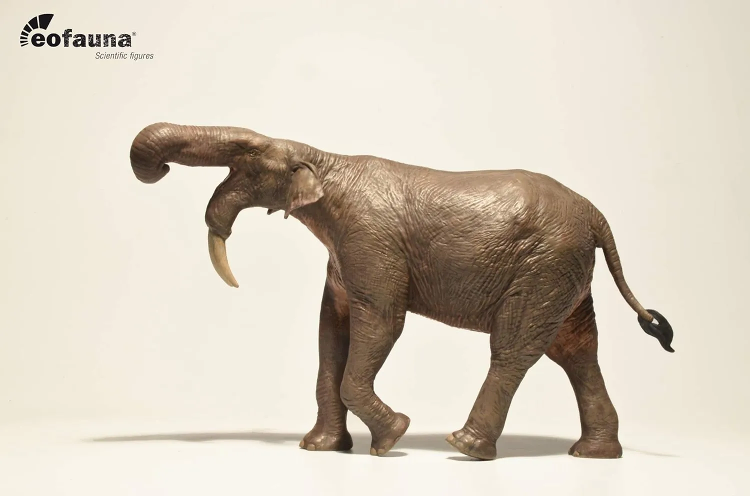 Eofauna 1:35 Scale Deinotherium Statue Proboscidea Figure Realistic Miocene PVC Animal Model Elephant Collector Decor Gift for Adult