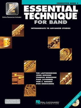 Essential Technique for Band with EEi - Conductor Book 3