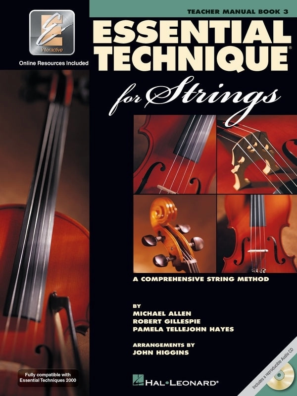 Essential Technique for Strings with EEi - Teacher Book 3
