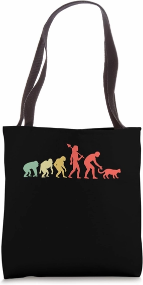 Evolution Cat Cat Lover Feline Pet Meow Love Cats Tote Bag