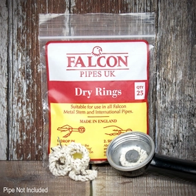 Falcon Dry Rings Pipe Filters 25 Pack