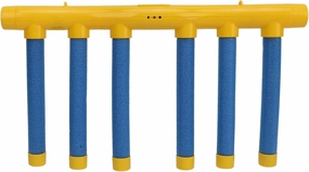 Falling Sticks Catching Game Toy Hand Eye Coordination Training Toy for Kids Yellow and Blue
