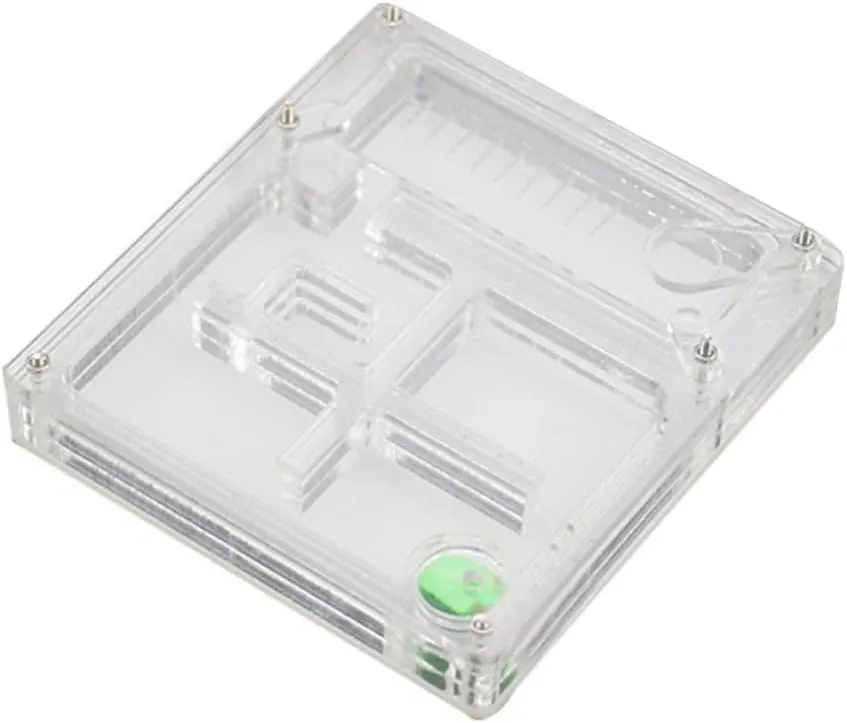 Feeding Box for Ants Acrylic Nest Rotating Lid Ideal for Ant Nesting Breeding