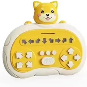Fidget Game Toys Quick Push Game (Yellow Dog)