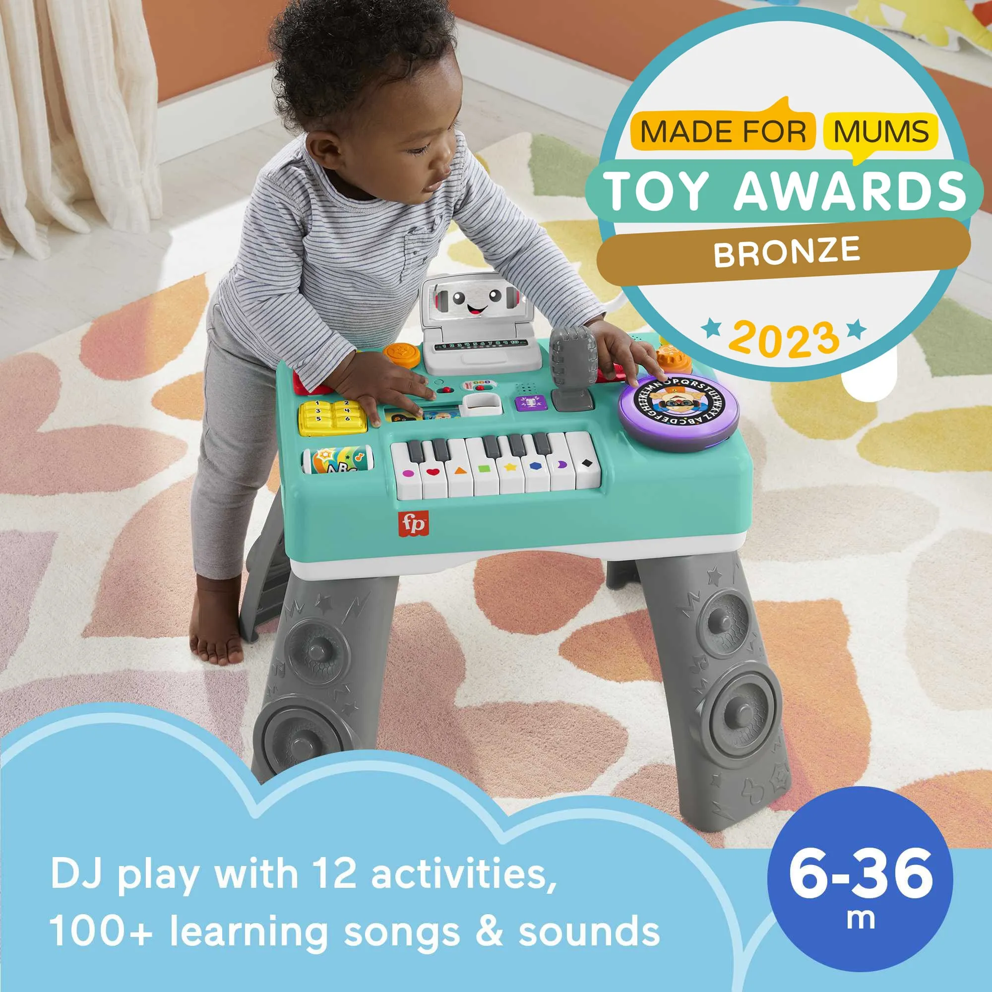 Fisher-Price Laugh & Learn Mix & Learn Dj Table
