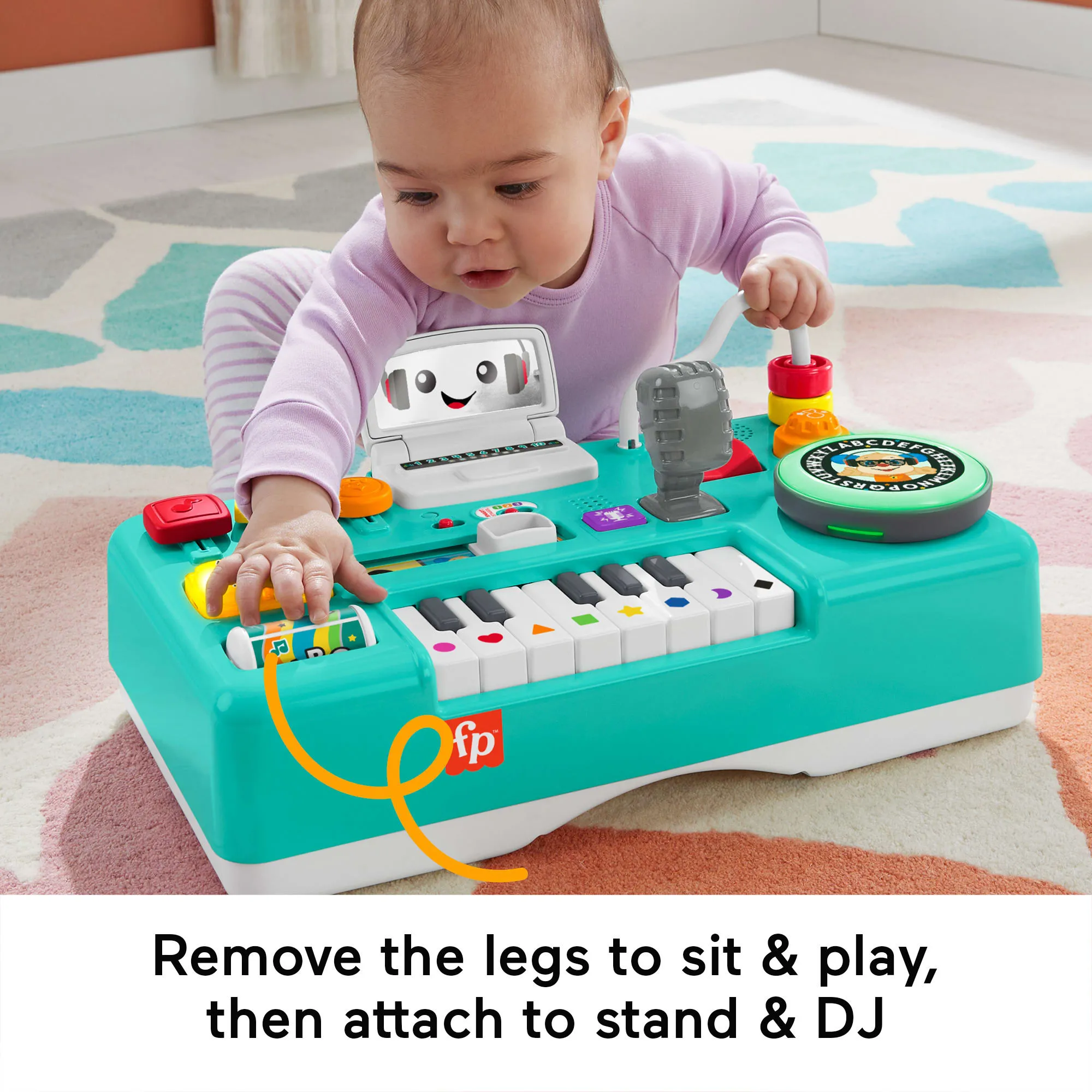 Fisher-Price Laugh & Learn Mix & Learn Dj Table