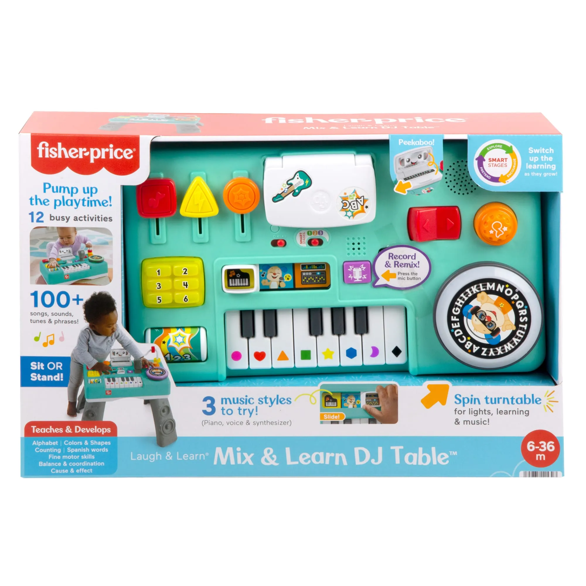 Fisher-Price Laugh & Learn Mix & Learn Dj Table