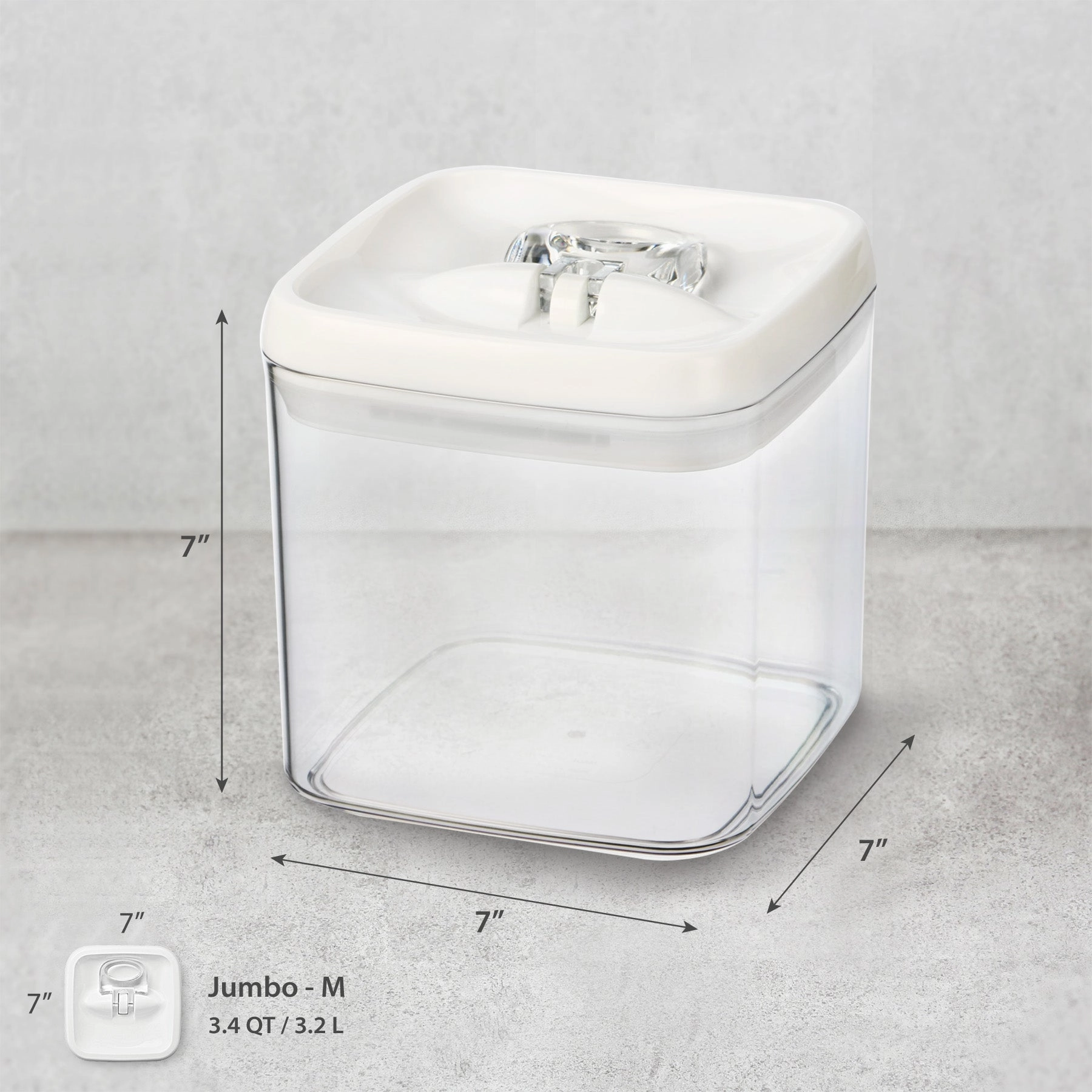 Flip-Tite 7" Jumbo-M 3.4QT/3.2 L