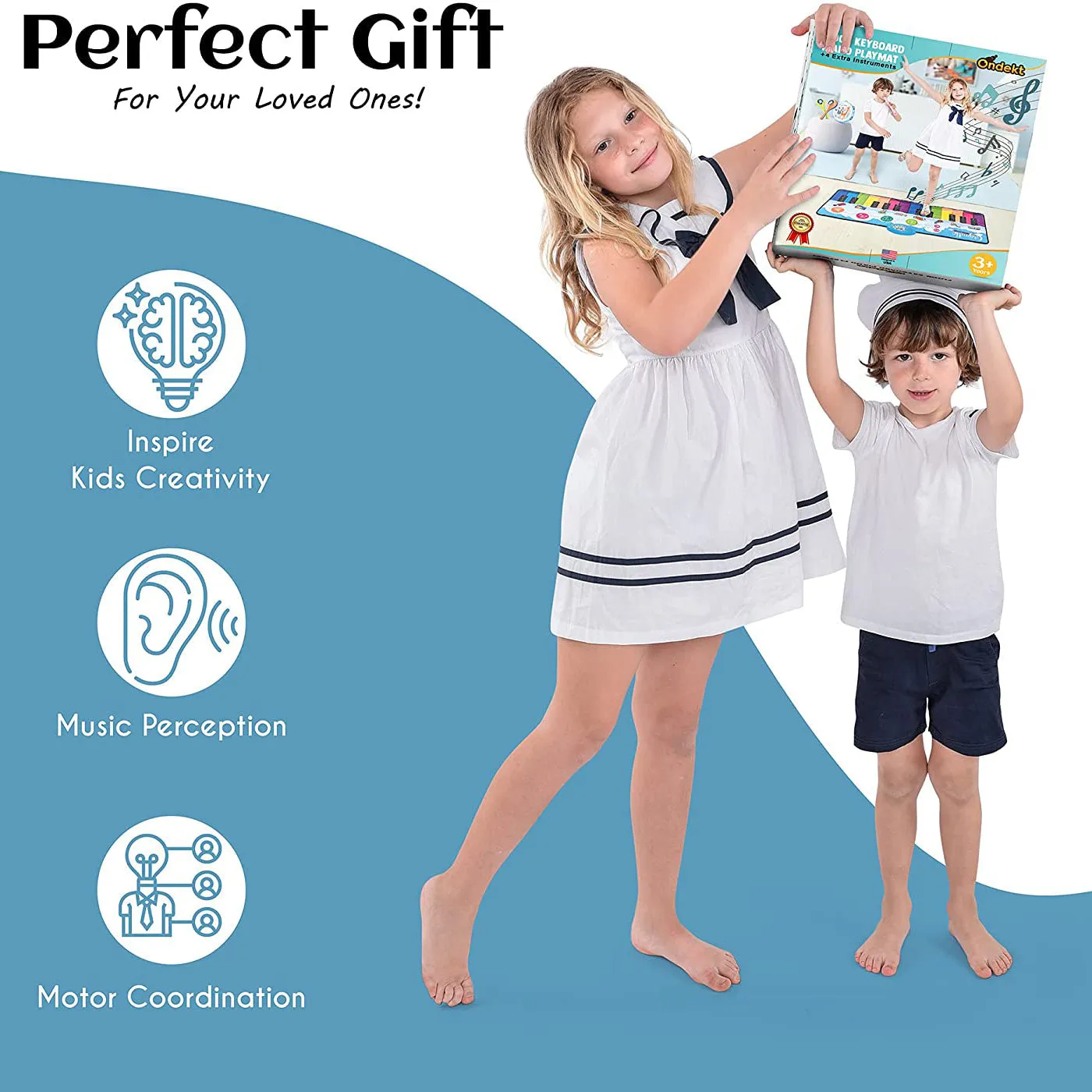 Floor Piano Mat for Kids