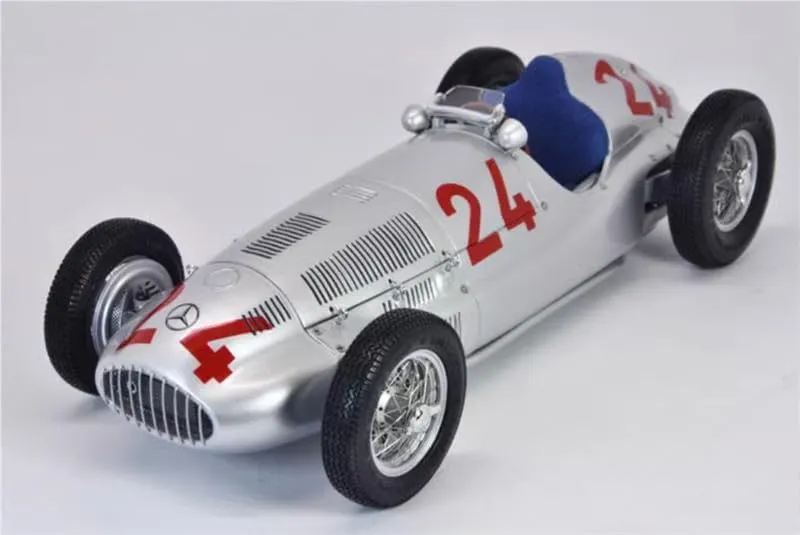 FloZ for CMC for Mercedes for Benz for W165 1939 No.24 Racing car Limited Edition 1:18 Car Pre-Built Model