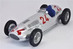 FloZ for CMC for Mercedes for Benz for W165 1939 No.24 Racing car Limited Edition 1:18 Car Pre-Built Model