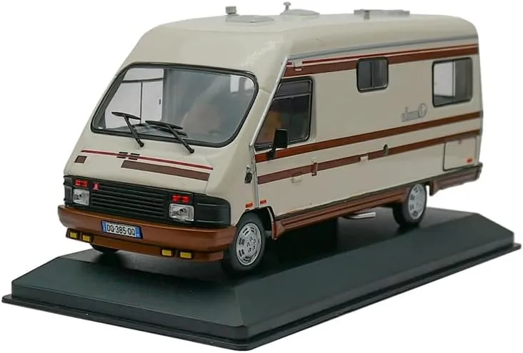 FloZ for IXO for LeVoyageur 595 for Citroen Camping Car C25-1990 1:43 Truck Pre-Built Model