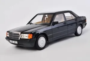 FloZ for NOREV for Mercedes for Benz for 190E for W201 1982 Black 1:18 Car Pre-Built Model