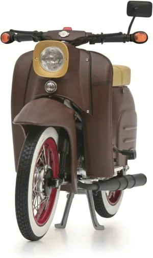 FloZ for Schuco for Simson for KR51/1 Custom II Motorcycle Coffee 1:10 Truck Pre-Built Model
