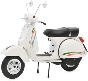 FloZ for Schuco for Vespa for PX 150 Motorcycle White 1:10 Truck Pre-Built Model