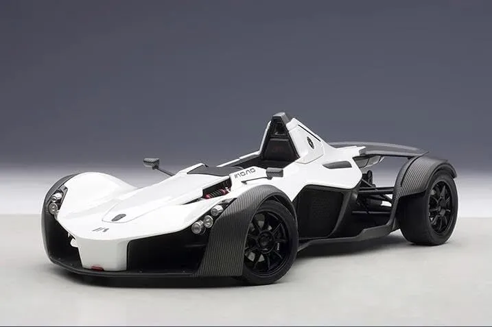 for AUTOART for BAC for Mono Sports car White 1:18 Car Pre-Built Model