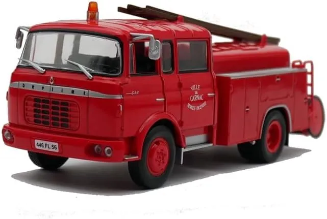 for IXO French for Berliet for GAK 17 fire Pump Truck 1:43 Truck Pre-Built Model