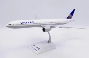 for JC Wings for United Airlines for Boeing B777-300ER N2534U 1:200 Aircraft Pre-Built Model