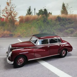 for Norev for Mercedes for Benz 300S for W186 1955 Red 1:18 Truck Pre-Built Model