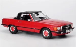 for NOREV for Mercedes for Benz 350SL 1986 1:18 Car Pre-Built Model