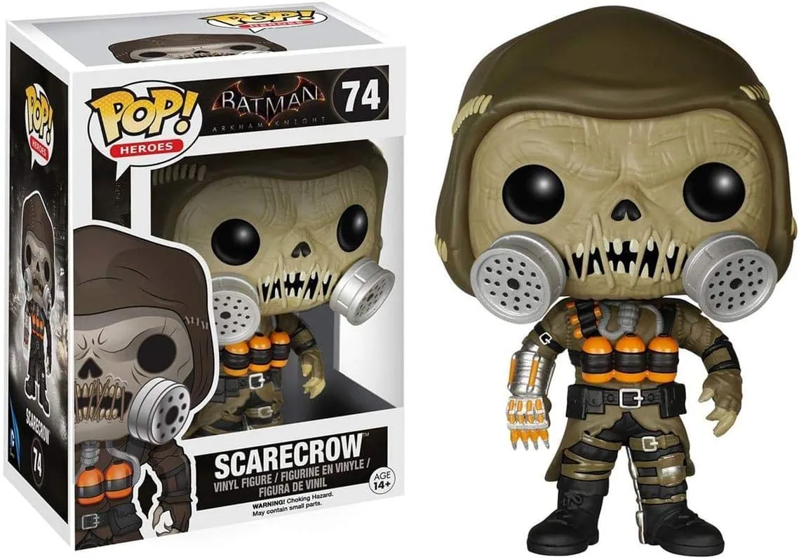 Funko Pop Heroes: Batman Arkham Knight- Scarecrow Figure Protective CASE