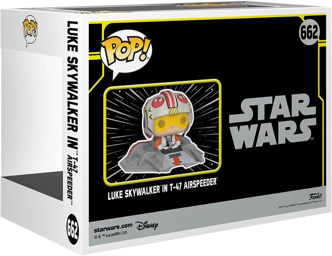Funko POP! Rides: Star Wars - Luke in T-47 Airspeeder - Collectable Vinyl Figure - Gift Idea - Official Merchandise - for Kids & Adults - Movies Fans - Model Figure for Collectors