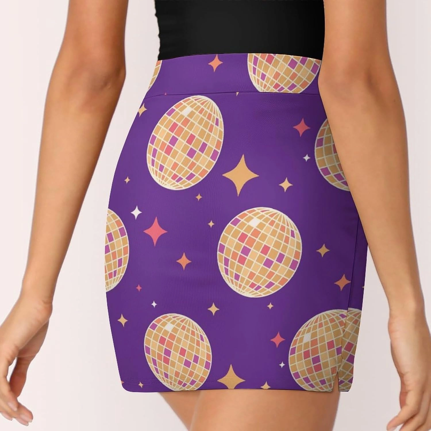 Funny Question Mark Pink Women's Golf Skirts with Inner Shorts Pockets High Waisted Athletic Skorts for Tennis Running