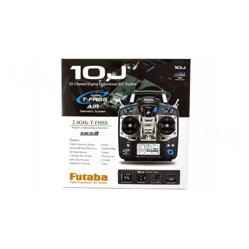 Futaba 10J 2.4G 10CH S-FHSS Transmitter with R3008SB Receiver for Rc Drone