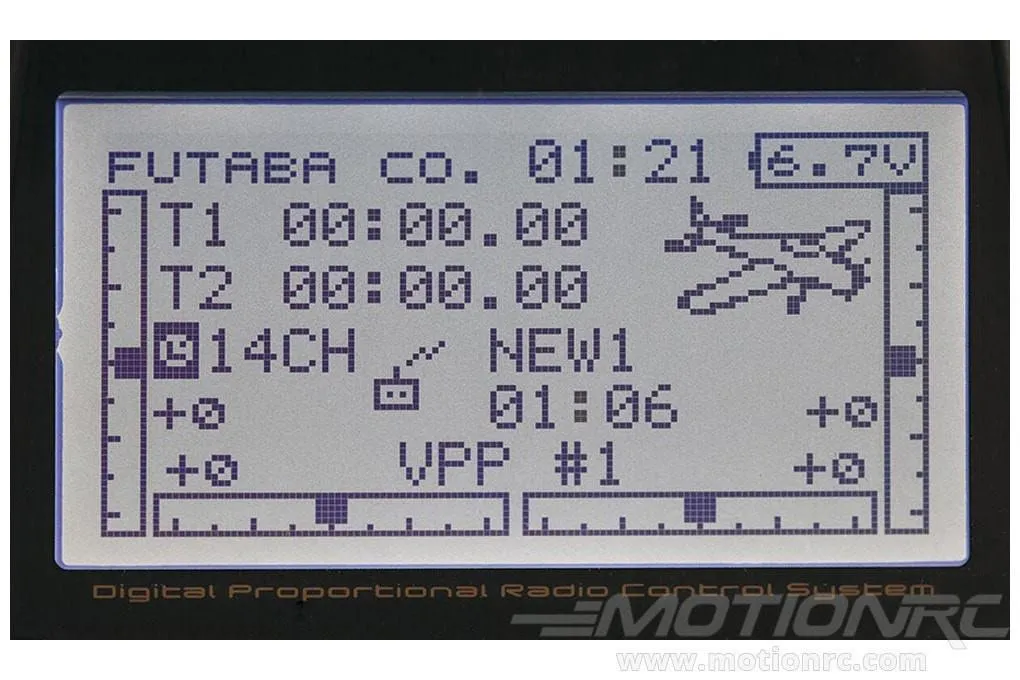 Futaba 14SGA 14-Channel Transmitter with R7008SB Receiver