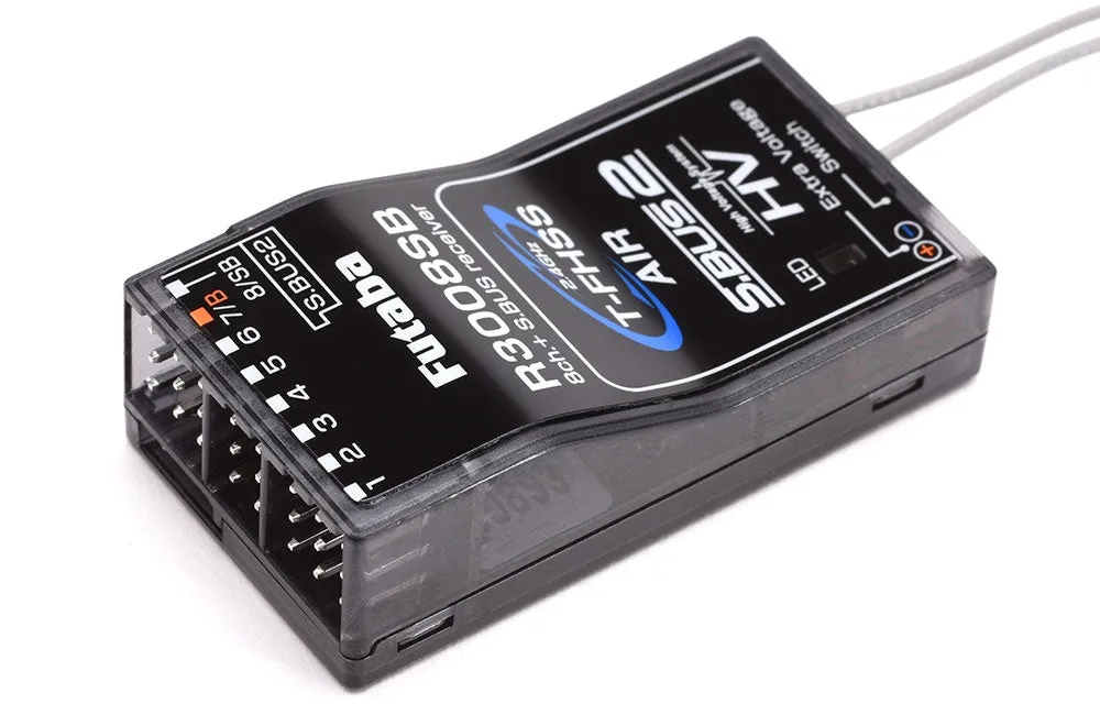 Futaba T6K V3 8 Channel 2.4GHz T-FHSS (Dry) & R3008SB Receiver Combo (Mode 2) P-CB6K3/L