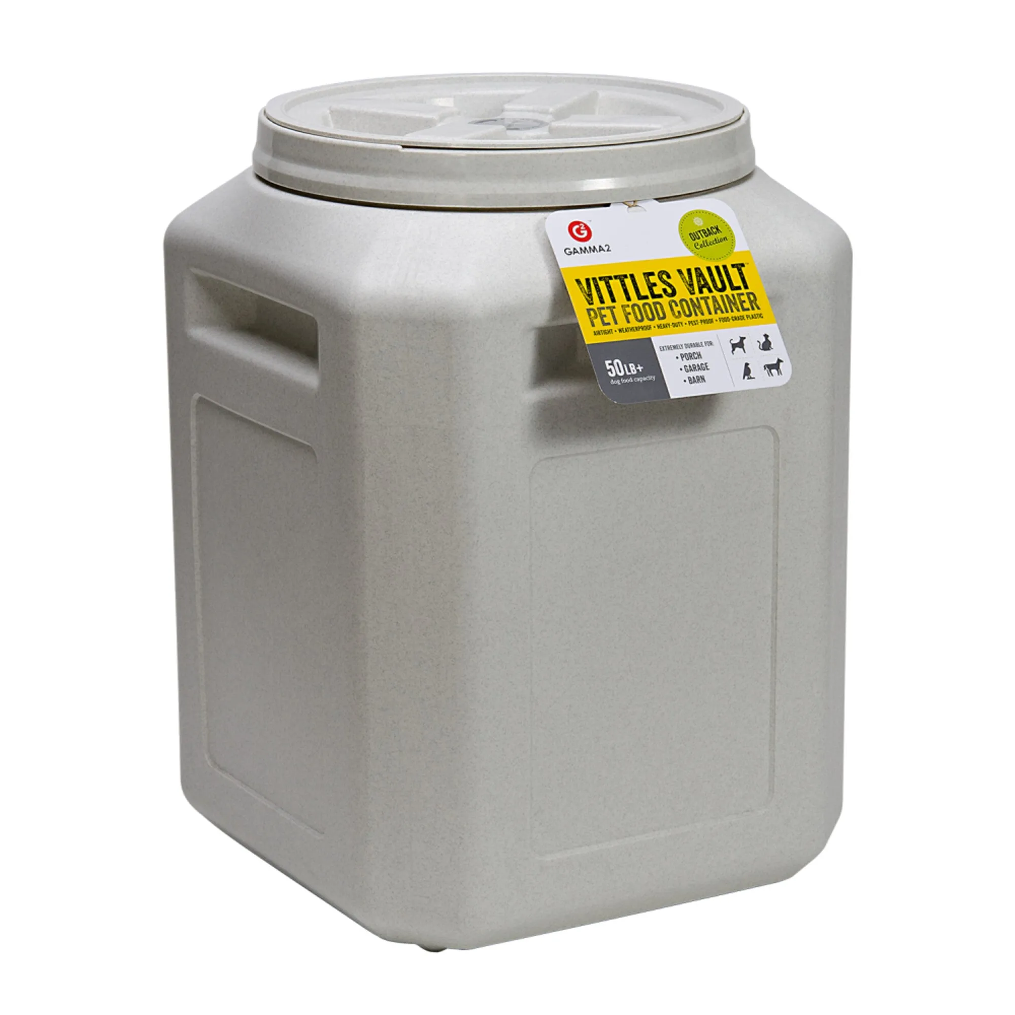 Gamma2 Outback Vittles Vault Pet Food Storage Container