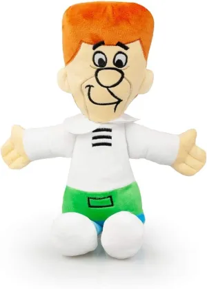 George Jetson Squeaky Dog Chew Toy -- Light to Moderate Chewing Dog Toy, 12 Inches, by Crowded Coop