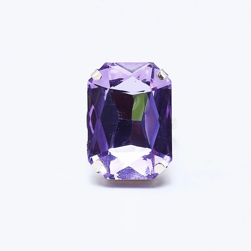 Glass Stretchable Ring (90103)  - Fluffy