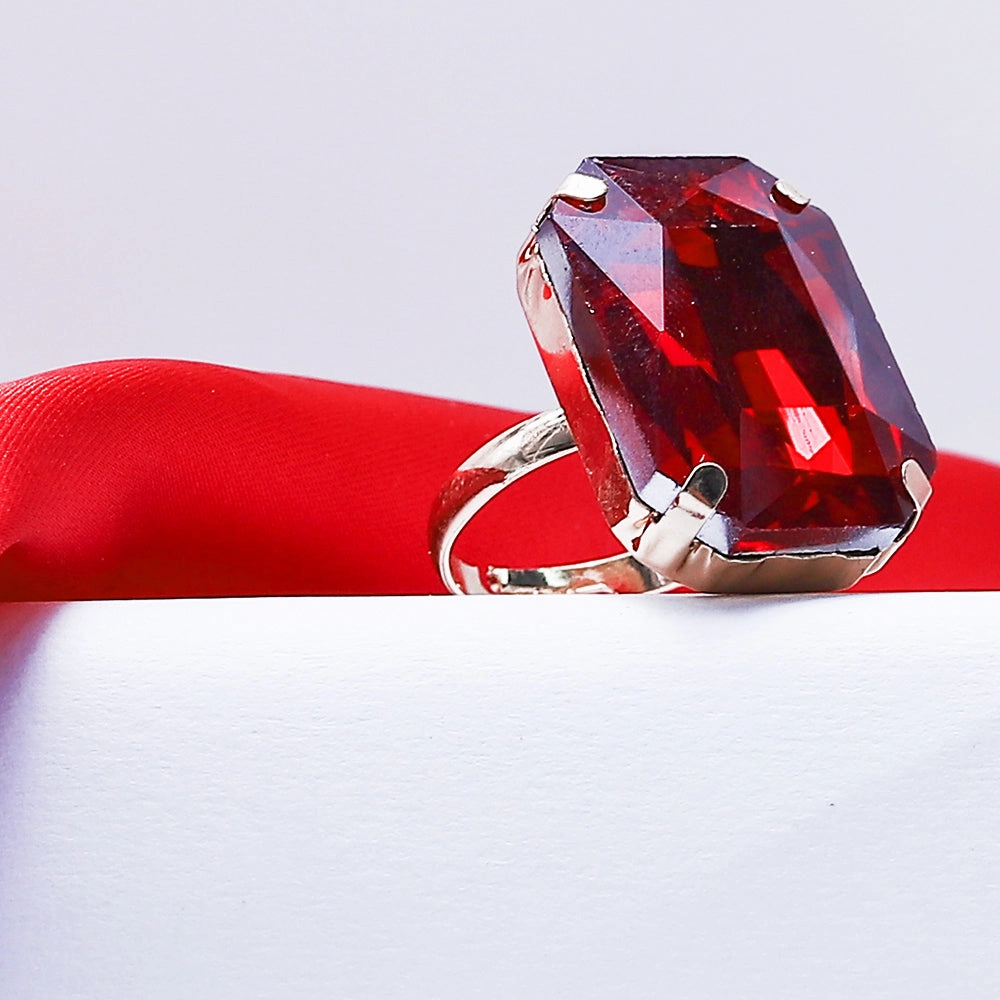 Glass Stretchable Ring (90103)  - Fluffy