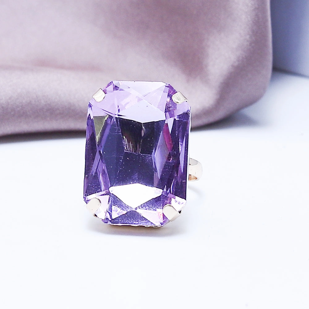 Glass Stretchable Ring (90103)  - Fluffy