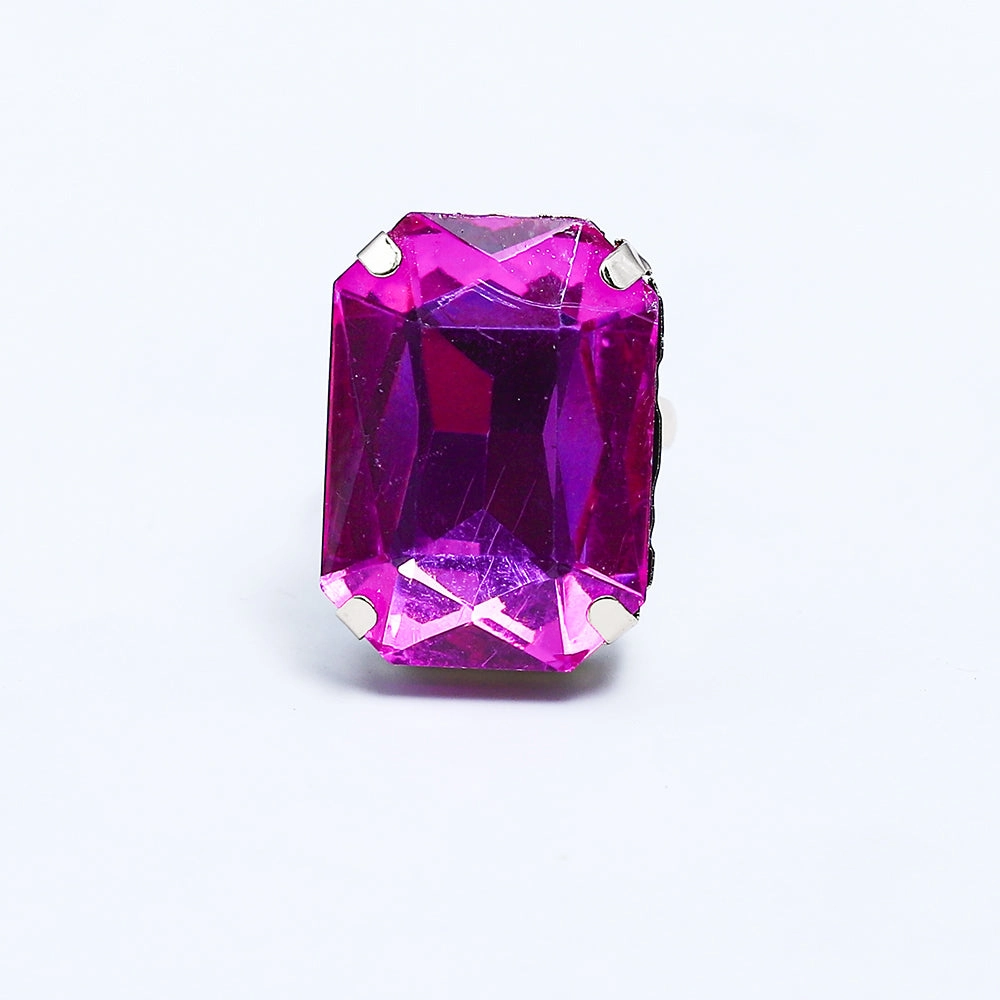 Glass Stretchable Ring (90103)  - Fluffy