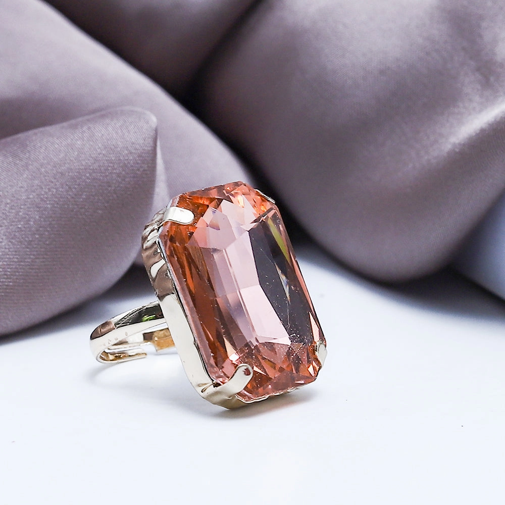 Glass Stretchable Ring (90103)  - Fluffy