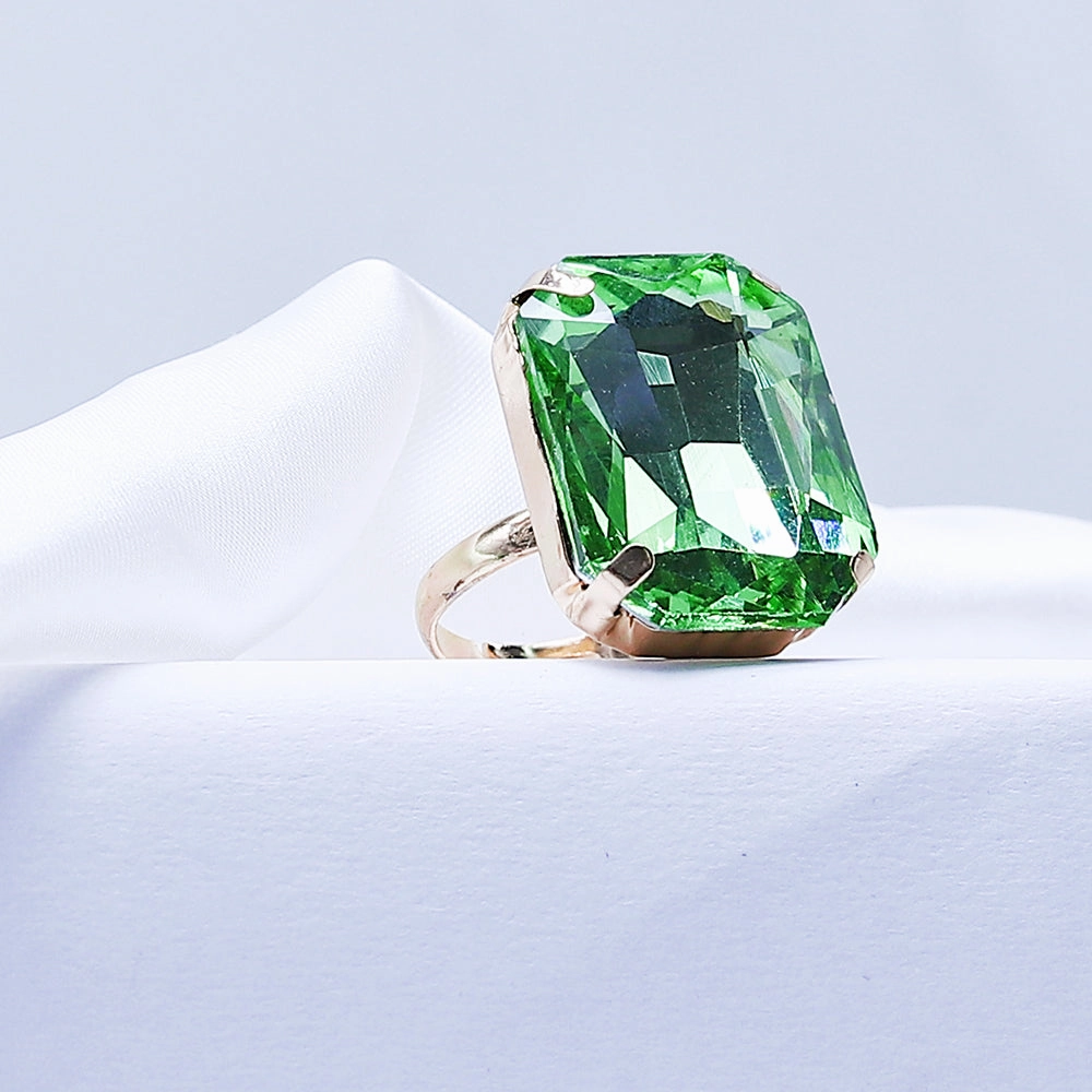 Glass Stretchable Ring (90103)  - Fluffy