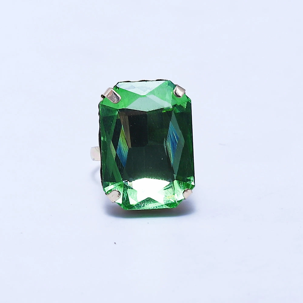 Glass Stretchable Ring (90103)  - Fluffy