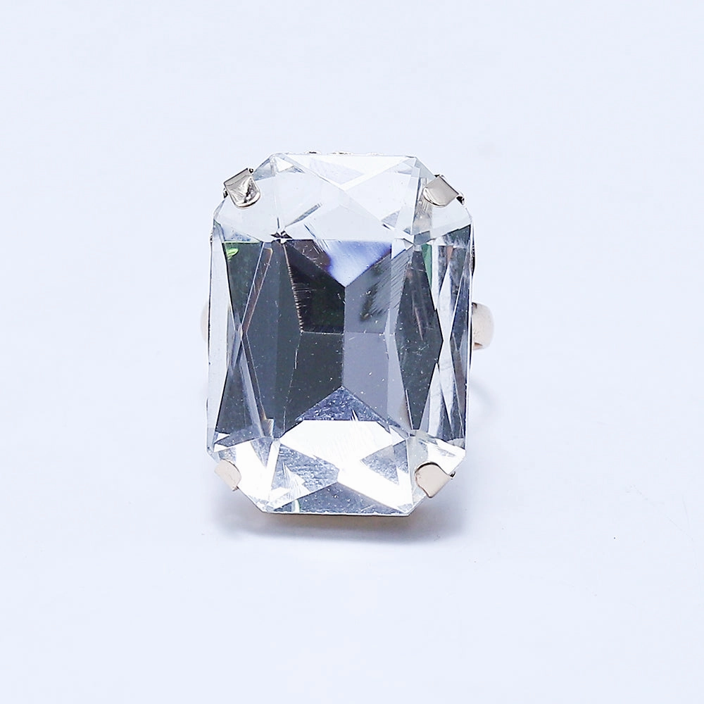 Glass Stretchable Ring (90103)  - Fluffy