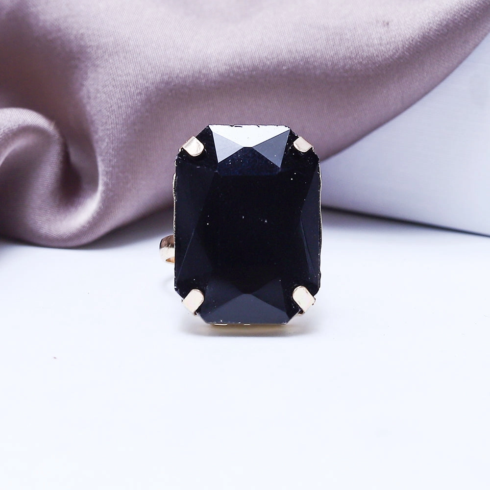 Glass Stretchable Ring (90103)  - Fluffy