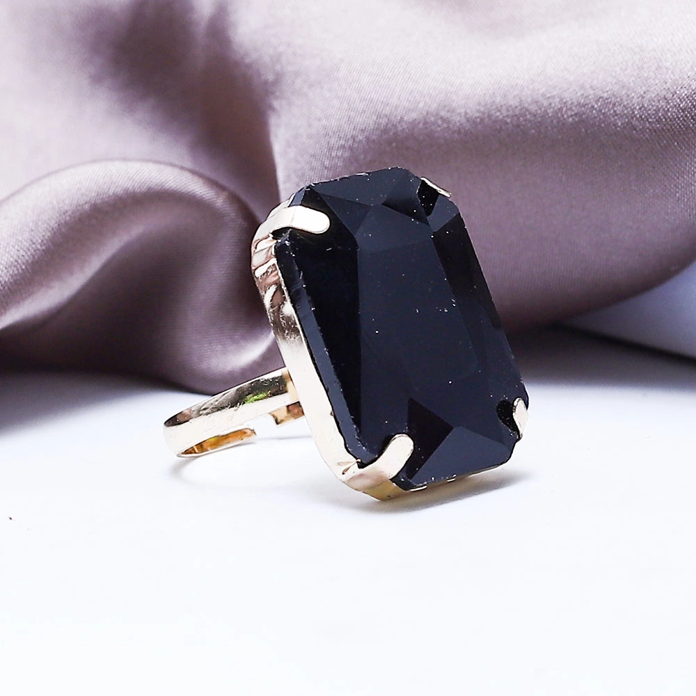 Glass Stretchable Ring (90103)  - Fluffy