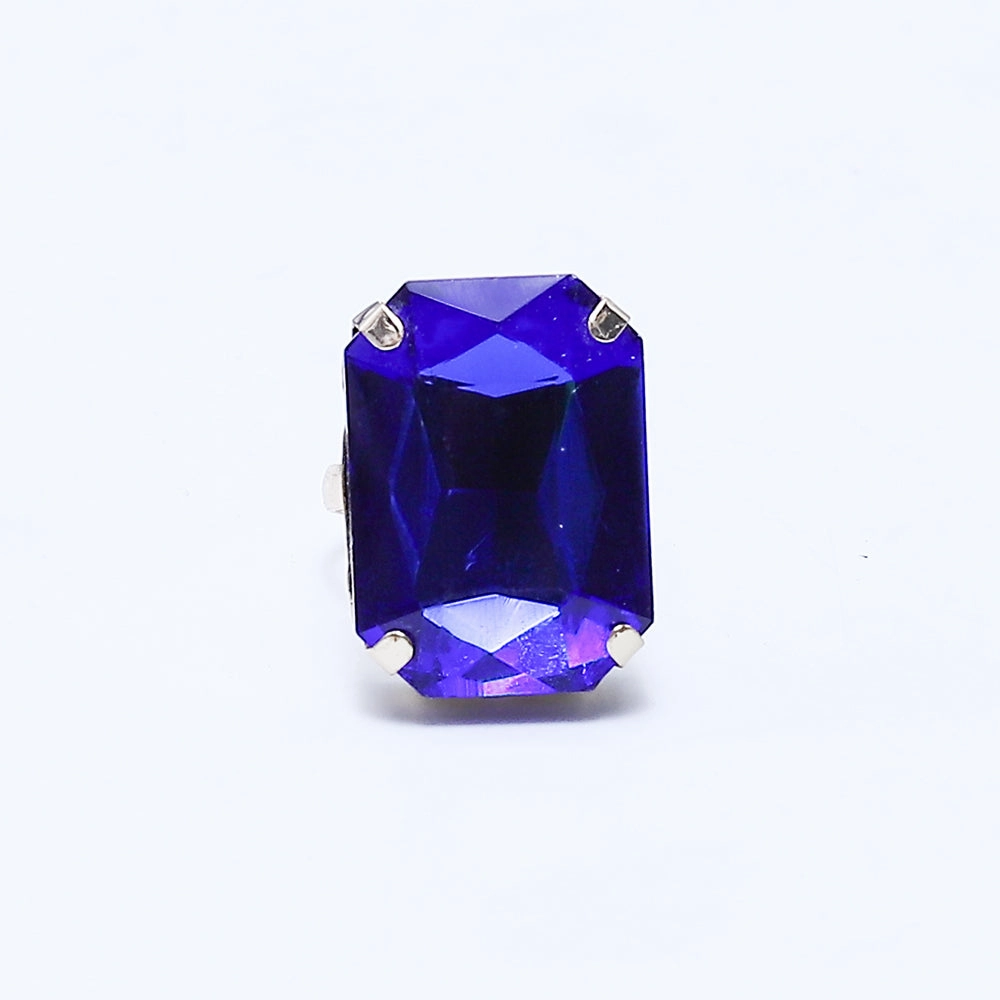 Glass Stretchable Ring (90103)  - Fluffy