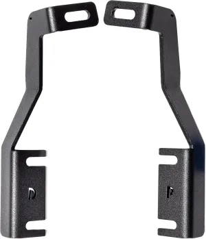 Go Rhino XE Hood Hinge Cube Light Mount | Mild Steel, Textured Black | 732330T | Fits 2022-2024 Nissan Frontier