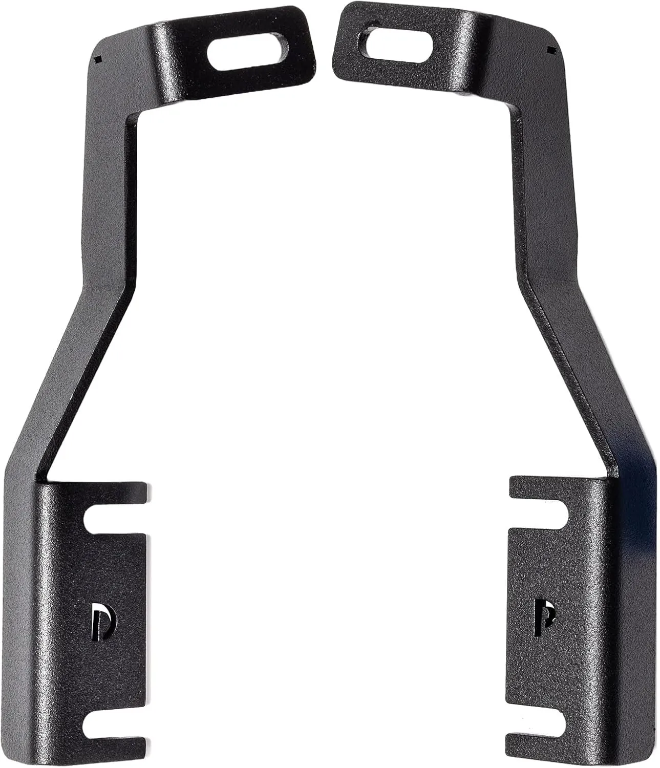 Go Rhino XE Hood Hinge Cube Light Mount | Mild Steel, Textured Black | 732330T | Fits 2022-2024 Nissan Frontier