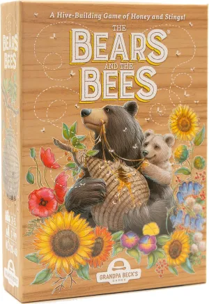 Grandpa Beck's Games The Bears and The Bees | Strategic Tile Laying Card Game for Kids, Teens, Family & Adults | from The Creators of Cover Your Assets | 2-5 Players Ages 7 
