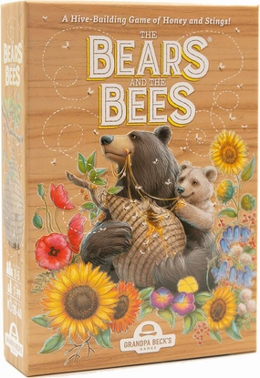 Grandpa Beck's Games The Bears and The Bees | Strategic Tile Laying Card Game for Kids, Teens, Family & Adults | from The Creators of Cover Your Assets | 2-5 Players Ages 7 