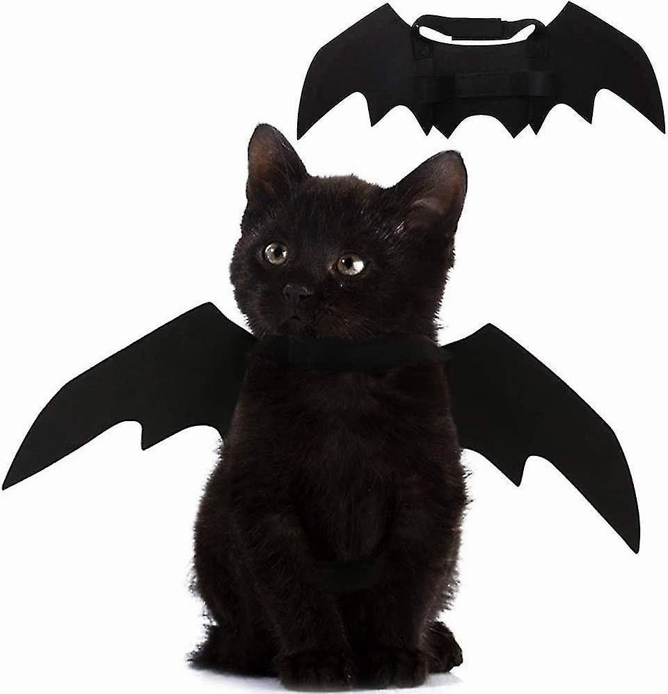 Halloween Pet Bat Wings Cat Dog Bat Costume Pet Costume Halloween Accessory For