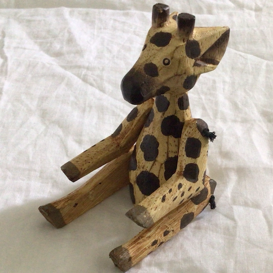 Handmade Toy Giraffe