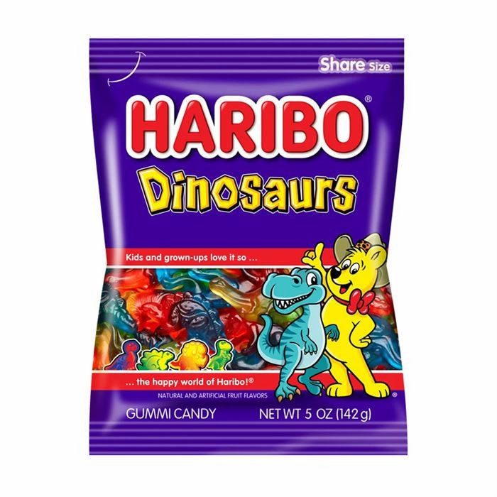 Haribo Dinosaurs - 5 oz
